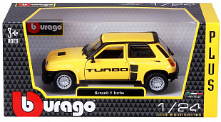 Коллекционная машина Bburago Renault 5 Turbo 1982 (18-21088) в асс.