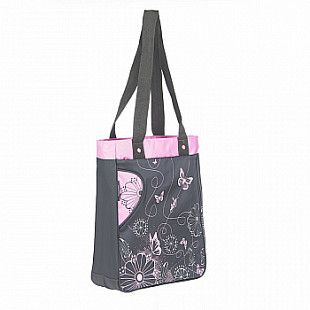 Сумка городская GRIZZLY MD-409-2 /4 grey/pink