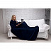 Плед с рукавами Sleepy Original New Year Dark Blue