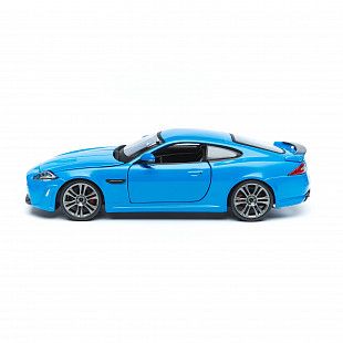 Машинка Bburago 1:24 Jaguar XKR-S (18-21063) blue