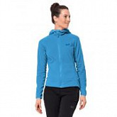Куртка женская Jack Wolfskin Arco Jacket Women misty blue stripes