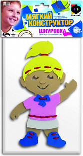 Творческий набор Fantazer 67763 Шнуровка «Девочка» 103004