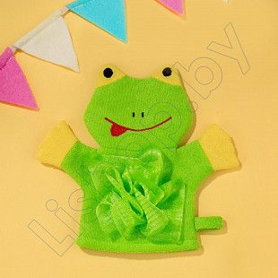 Перчатка для ванной Baby Planet Лягушонок 0мес+ (8414)