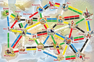 Настольная игра Hobby World Ticket to Ride Junior: Европа 1867