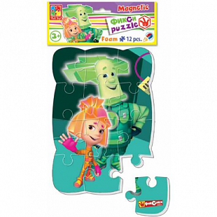 Пазлы на магните Vladi Toys А5 Фиксики VT3205-53