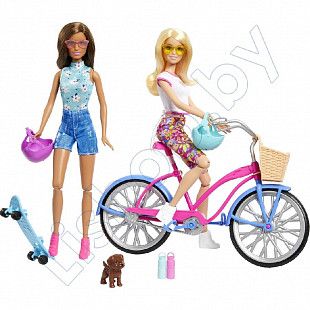 Игровой набор Barbie Malibu & Brooklyn Summer Fun Set (HJY84)