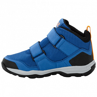 Водонепроницаемые кроссовки детские Jack Wolfskin Mtn Attack 3 Texapore Mid Vc K blue / orange