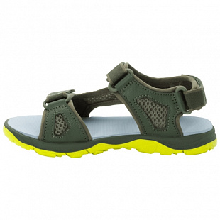 Сандалии детские Jack Wolfskin Taraco Beach Sandal K khaki / lime