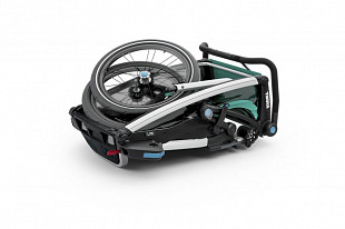 Детская мультиспортивная коляска Thule Chariot Lite1 green (10203006)