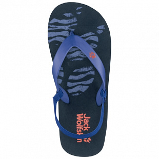 Вьетнамки детские Jack Wolfskin Eezy K blue / orange