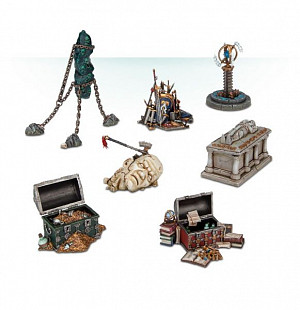 Аксессуары для игры Games Workshop Warhammer Age of Sigmar: Objective Markers 65-15
