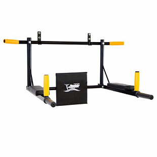 Турник-брусья Absolute Champion Прогресс black/yellow
