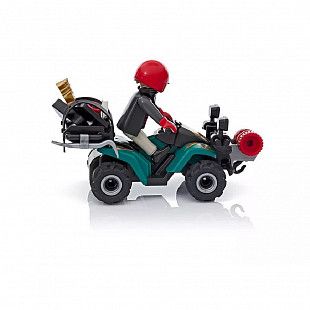 Игровой набор Playmobil Грабитель на Квадроцикле (6879)