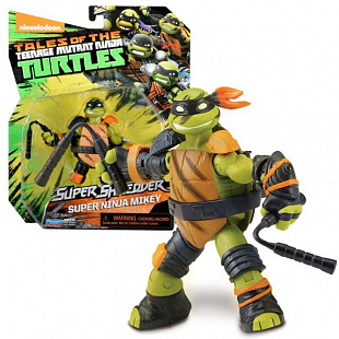 Фигурка Playmates Черепашки-ниндзя Супер Ниндзя Мики 90681