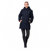 Пальто женское Jack Wolfskin Kyoto Coat W midnight blue