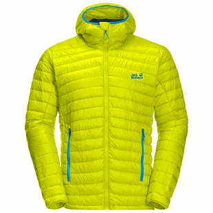 Ветрозащитная утепленная куртка мужская Jack Wolfskin Mountain Down Jkt M flashing green