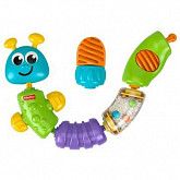 Развивающая игрушка Fisher Price Гусеница W9834 yellow/green/light blue/orange
