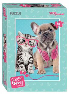 Мозаика Step Puzzle Мирна Studio Pets By Myrna 80 77149