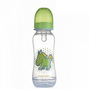 Бутылочка Canpol babies Пластиковая 250 мл 59/200 Green