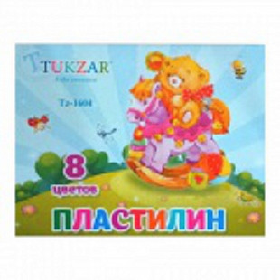 Набор пластилина Tukzar 8 цв TZ 1604