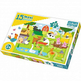 Пазл Trefl Животные на ферме 15 шт 14275