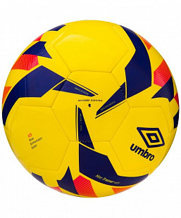 Мяч футбольный Umbro Neo Trainer р.4 20952U yellow/blue