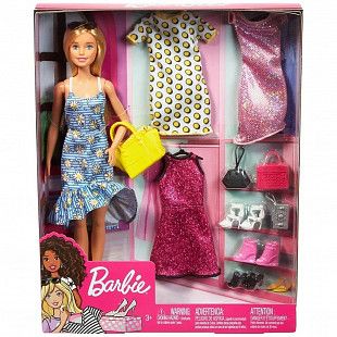 Игровой набор Barbie Мода с аксессуарами GDJ40