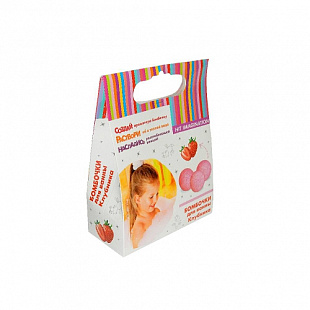 Набор для творчества Hit Imagination Бомбочки для ванны Клубника HIT101V