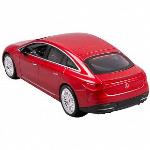 Сборная модель автомобиля Maisto 1:27 EQS by Mercedes-EQ (39261) red