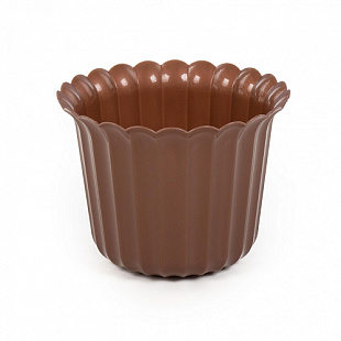 Горшок цветочный Полесье Виола 1л 74515 Brown