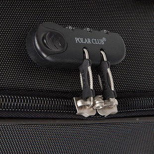 Чемодан малый Polar П7097ч black