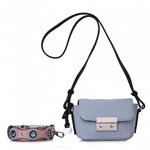 Женская сумка Pola 64468 grey/blue