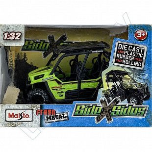 Квадроцикл Maisto 1:32 Kawasaki-Teryx4 (21087) green