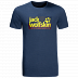 Футболка мужская Jack Wolfskin Logo T M dark indigo