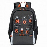 Рюкзак школьный GRIZZLY RB-051-4 /3 grey