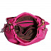Женская сумка из кожи Pola 9030 dark pink