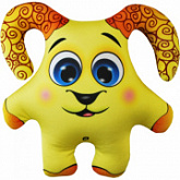 Мягкая игрушка Мнушки Баран желтый Аи02жив13