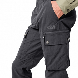 Ветрозащитные брюки мужские Jack Wolfskin Lakeside Pants M phantom