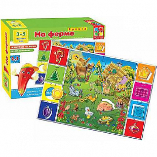 Игра настольная Vladi Toys На ферме VT1603-01