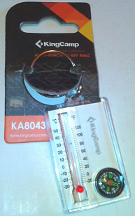 Брелок KingCamp Compass Thermometer 8043