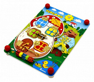 Бизиборд Alatoys Теремок ББ401