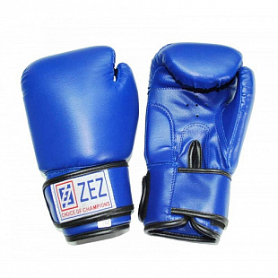 Перчатки боксёрские Zez Sport OZ Blue