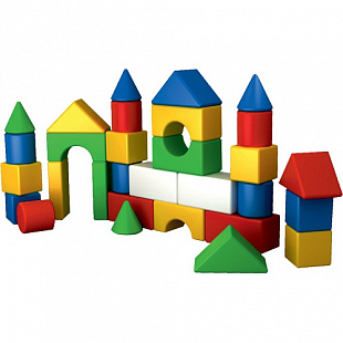 Игровой набор ТехноК "Строительные элементы" 28 шт. 2605