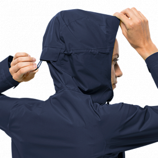 Куртка женская Jack Wolfskin Scenic Trail Jacket W midnight blue