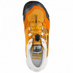 Полуботинки детские Jack Wolfskin Jungle Gym Low K jaguar