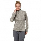 Джемпер женский Jack Wolfskin Aquila Track Jacket Women light sand