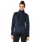 Джемпер женский Jack Wolfskin Pine Leaf Jacket Women midnight blue stripes