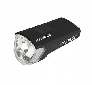 Свет Force передний EXTRA USB 1LED/2ф, 70Lum, АКБ/1050 мАч 45150
