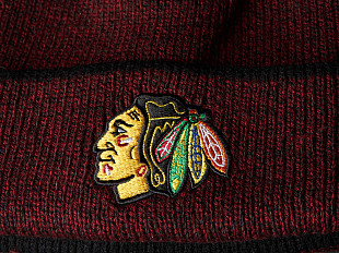 Шапка Atributika&Club NHL Chicago Blackhawks 59077 bordo