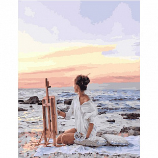 Картина по номерам Picasso Рисуя закат PC4050479